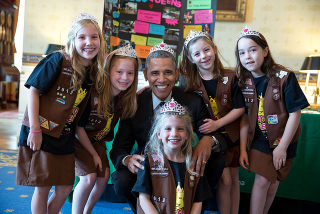 “Say cheese!” May 14, 2014Official White House Photo by Pete Souza